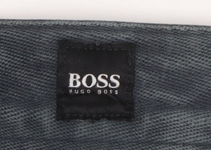 Hugo Boss Men's Blue Slim Fit Chino Trousers Size 31/32