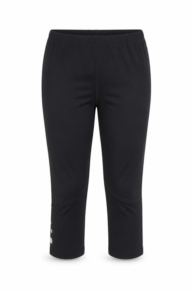 Crivit Women's Black Capri Activewear Trousers Size 14 Quick Dry