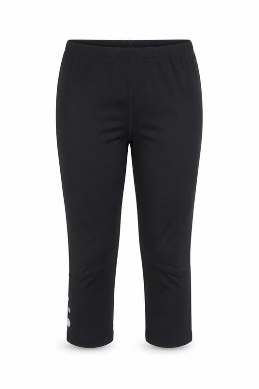 Crivit Women's Black Capri Activewear Trousers Size 14 Quick Dry