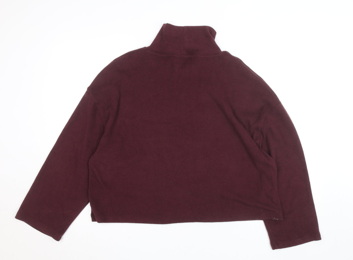 Dunnes Women’s Purple Roll Neck Long Sleeve Pullover Jumper L