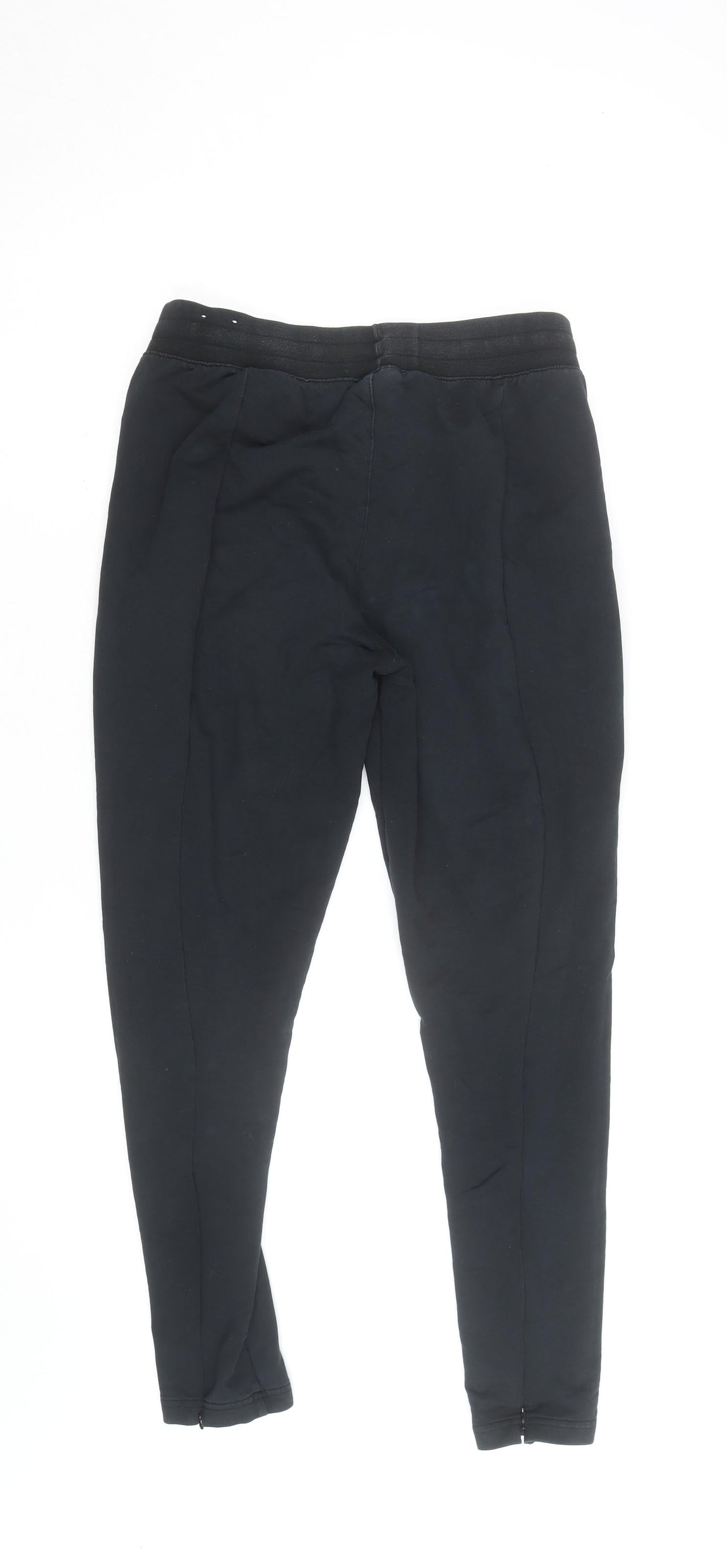 Puma Womens Black Slim Fit Jogger Trousers Size 10