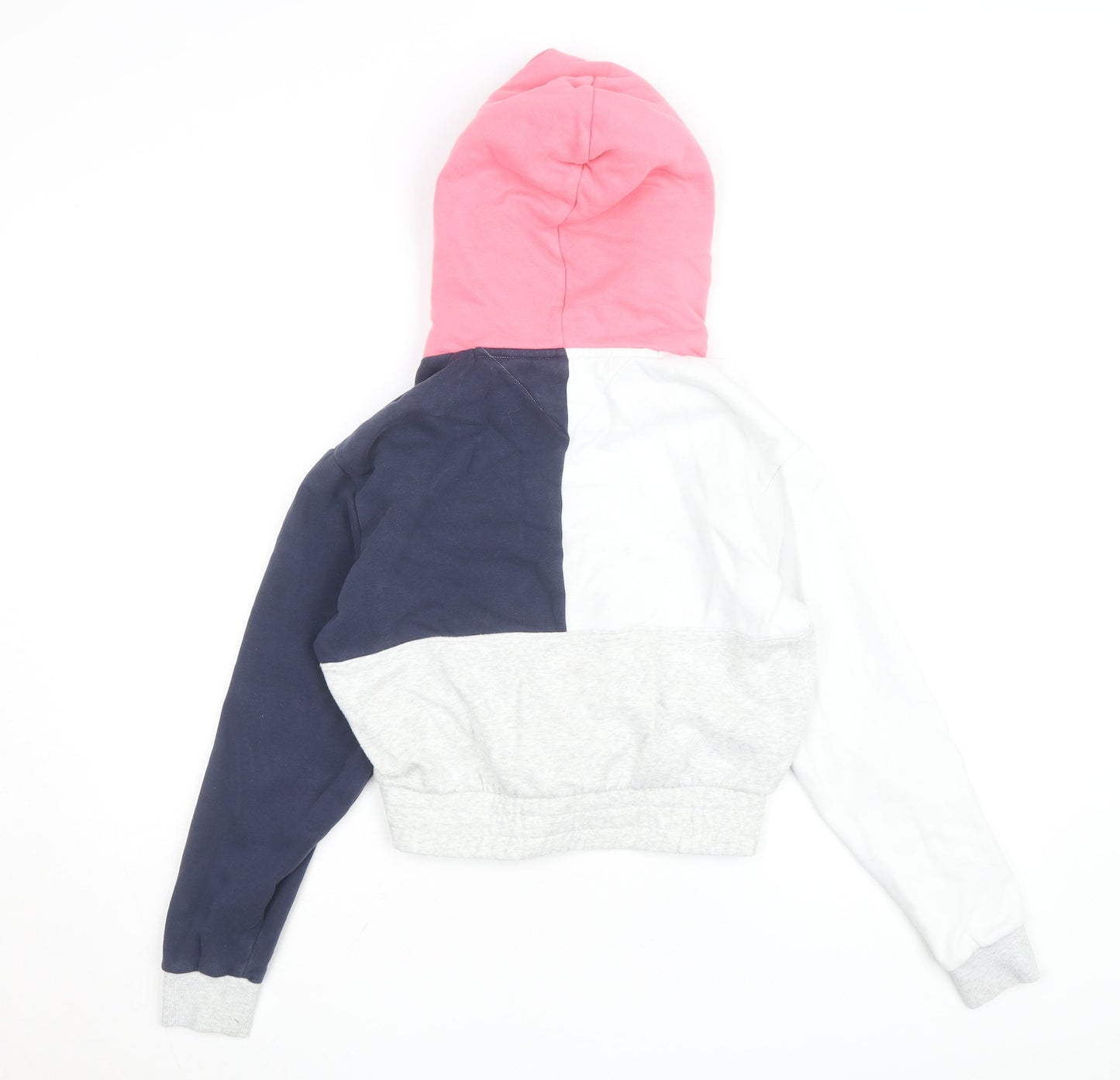 Tommy Jeans Girls Multicoloured 2XS Pullover Colourblock Hoodie