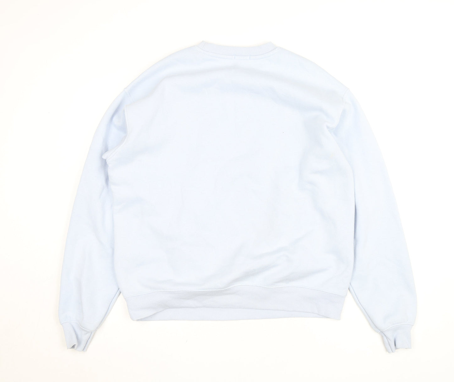 Stradivarius Unisex Blue Boston Crew Neck Sweatshirt XS