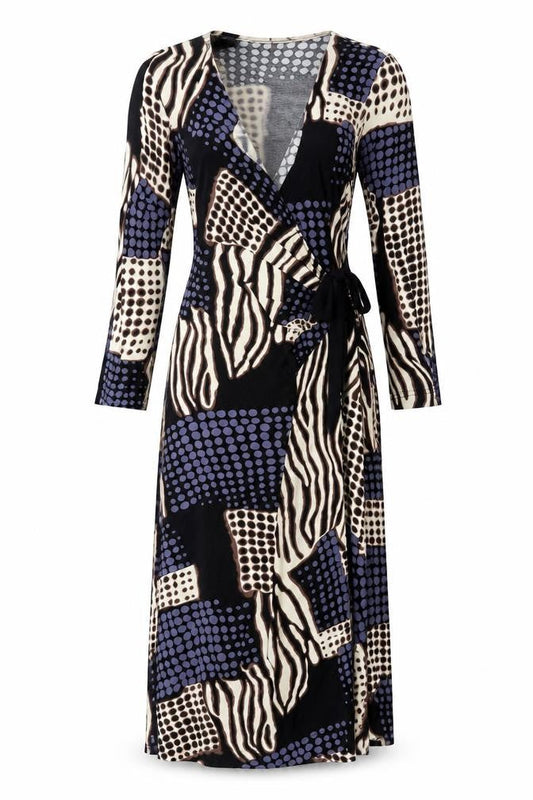 Fenn Wright Manson Women’s Multicoloured Wrap Dress Size 14