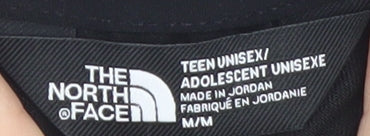 The North Face Unisex Kids Grey Black Short Sleeve Sports T-Shirt M