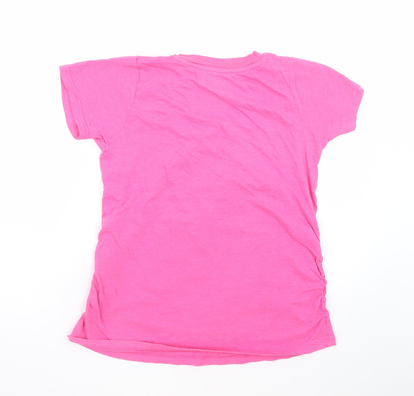 Crazy Dog Women's Pink Donut Print T-Shirt Size S