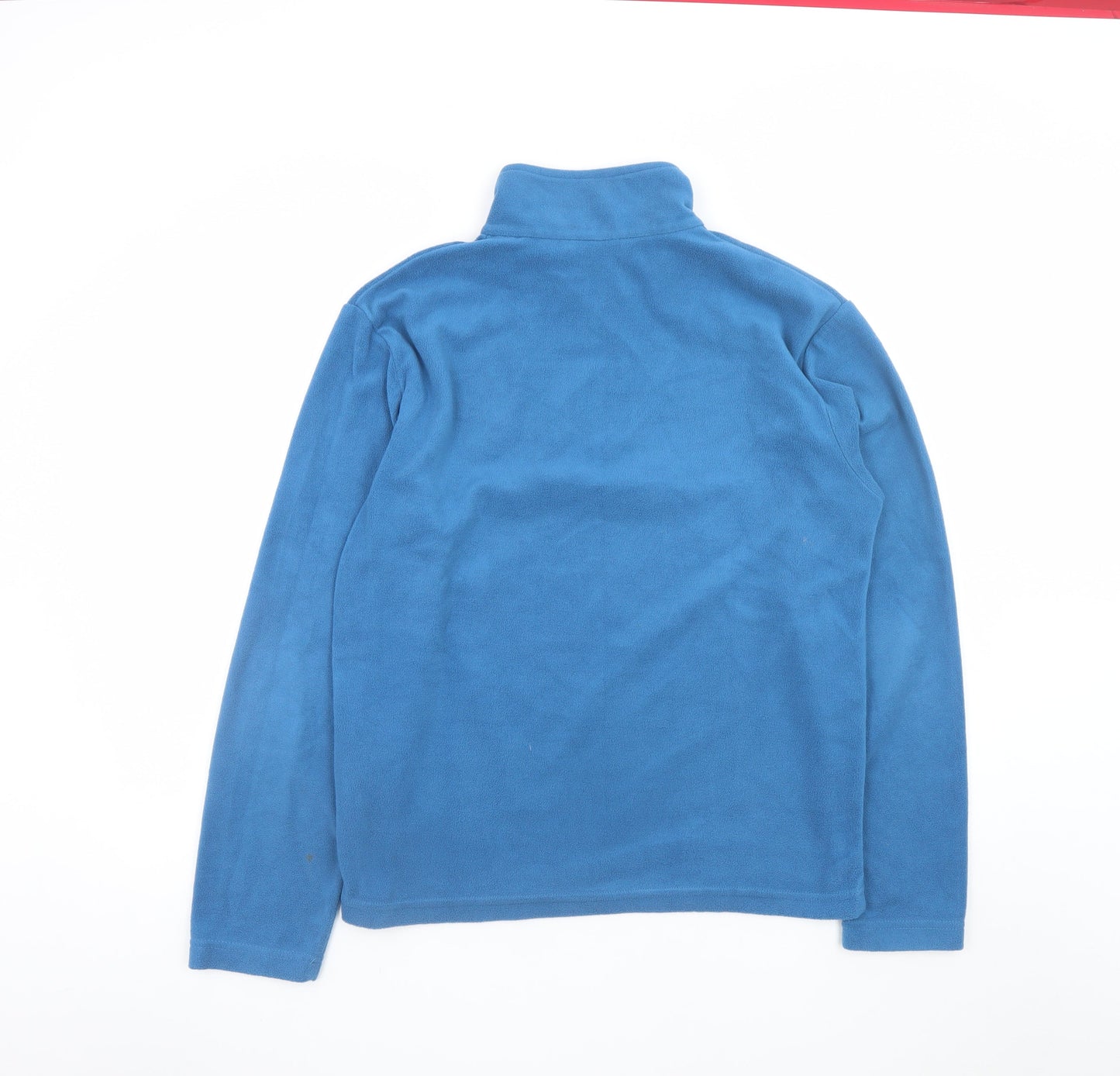 Regatta Men’s Blue 1/4 Zip Fleece Pullover Sweatshirt Size M