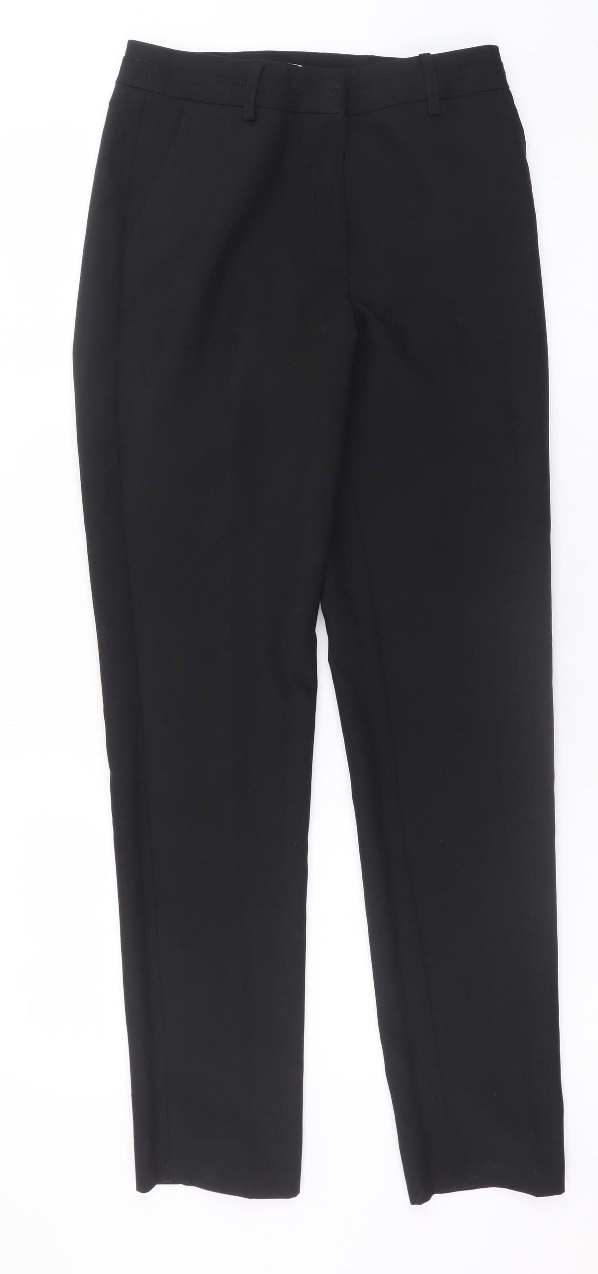 Primark Cares Women Black Size 4 Dress Pants Straight Leg Trousers
