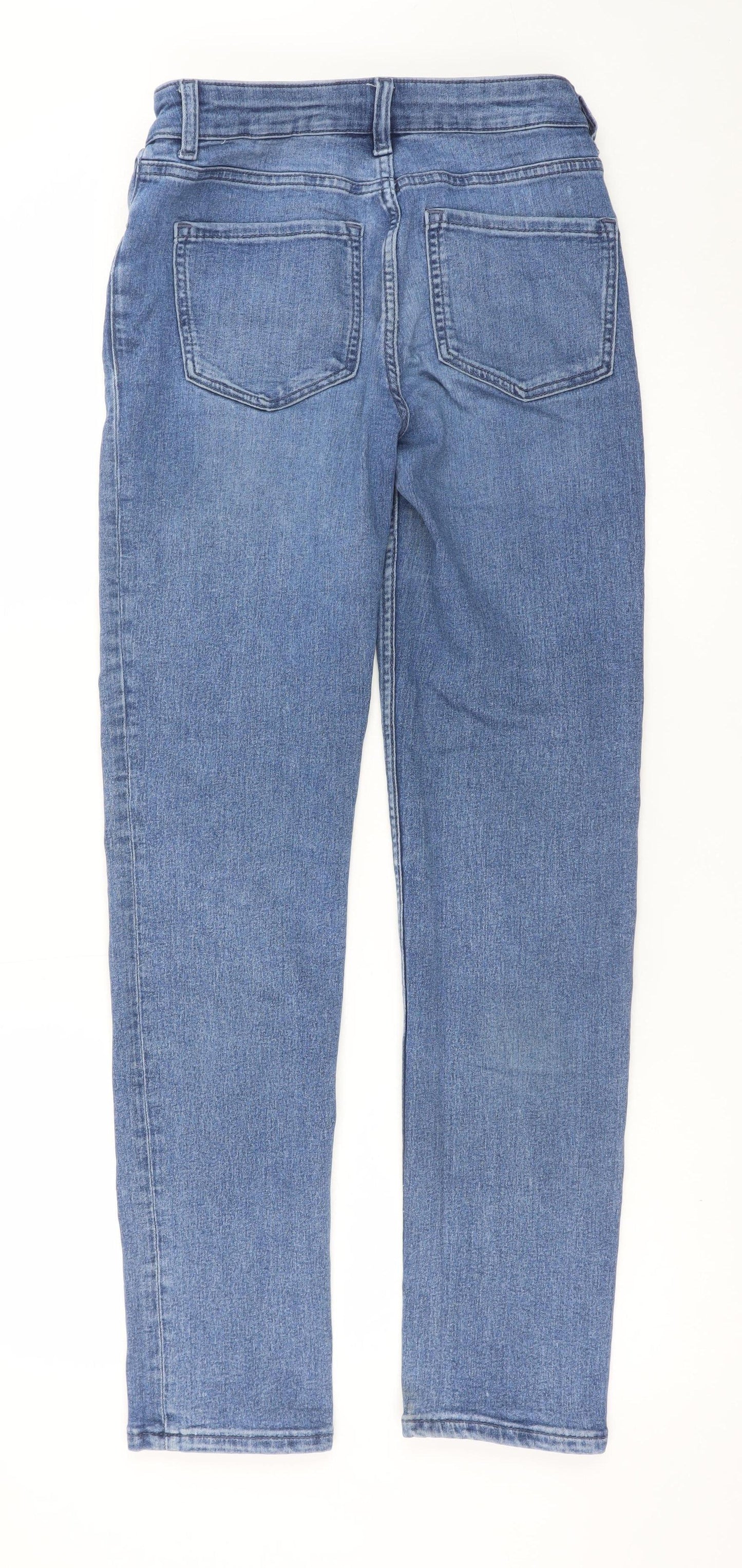 Marks and Spencer Women's Blue Size 8 Skinny Stretch Jeans