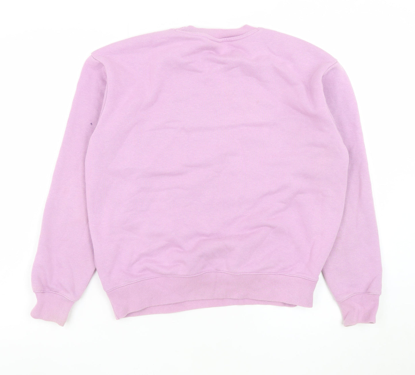 Champion Women's Pink Pullover Sweatshirt Small Cotton Blend