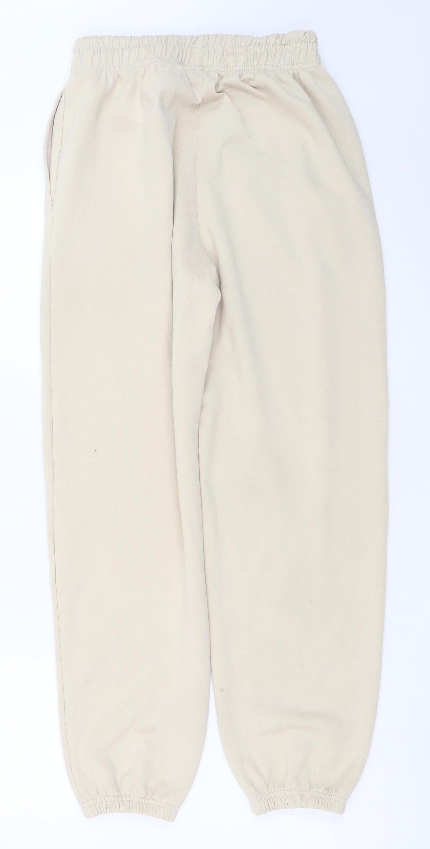Dunnes Stores Women’s Beige XS Elastic Waist Fleece Sweatpants