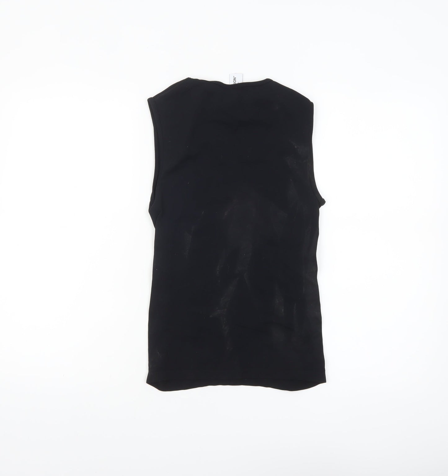 Collusion Women's Black Sleeveless Slim Fit Tank Top M/L