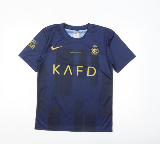 Nike Men's Blue XS Dri-Fit Football Jersey Ronaldo 7 Shirt