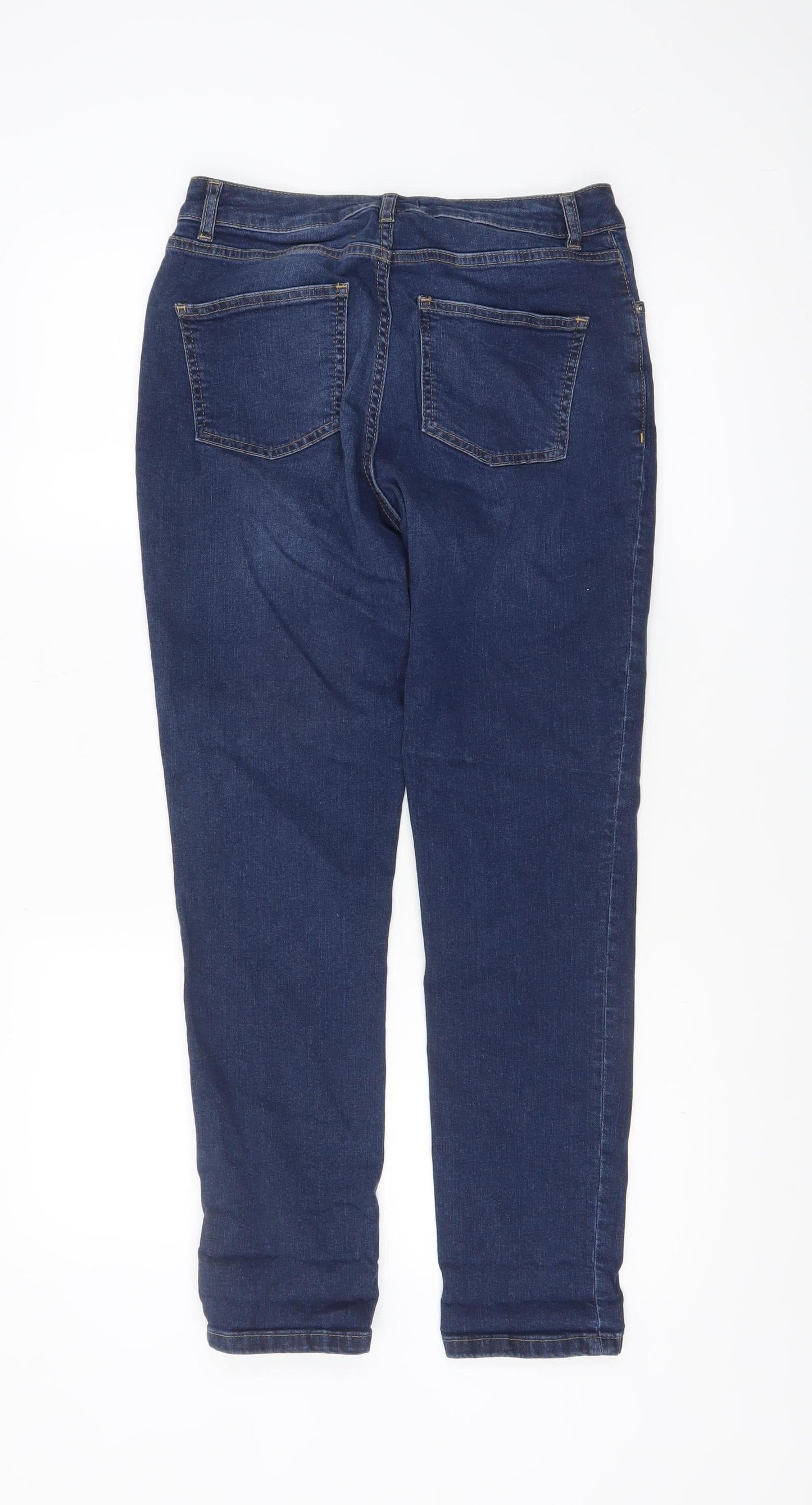 Dorothy Perkins Women Blue Size 10 Skinny Stretch Pearl Jeans