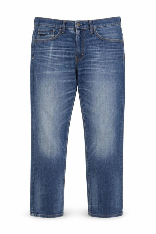 U.S. Polo Assn. Men's Blue Straight Leg Stretch Denim Jeans 36x30