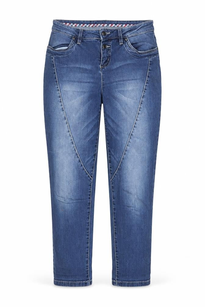 John Baner Womens Blue Size 10 Regular Straight Denim Jeans
