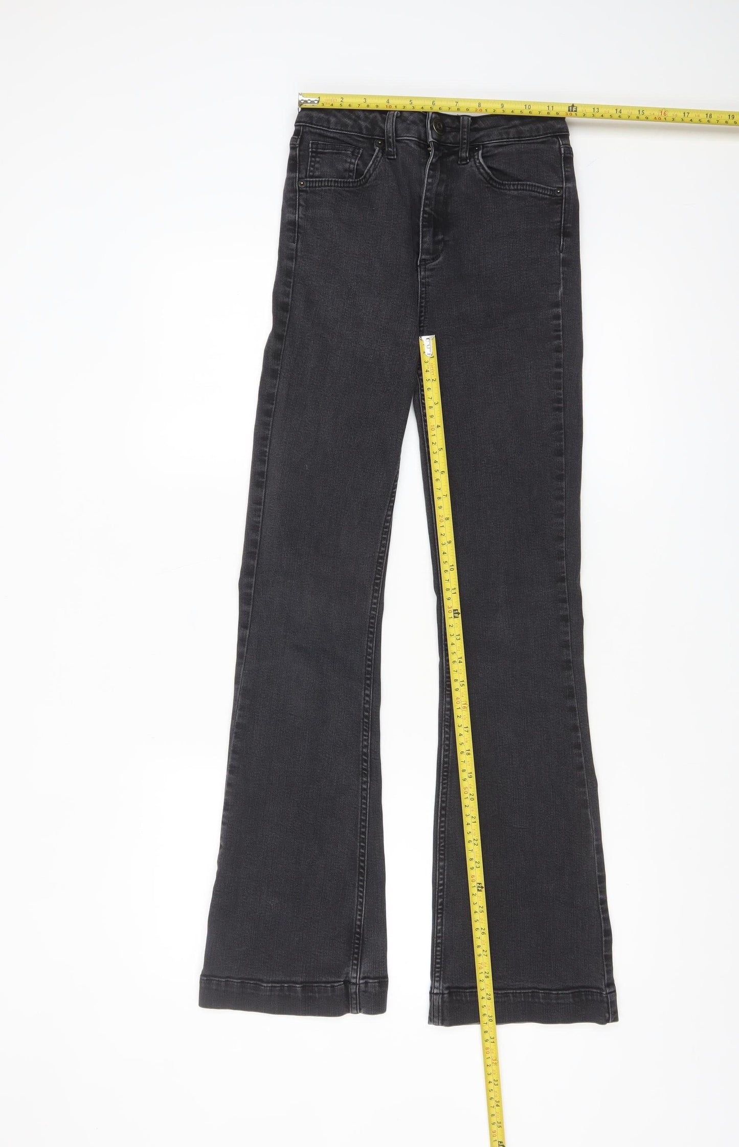 BDG Urban Outfitters Women's Black Flared Jeans W27 L30