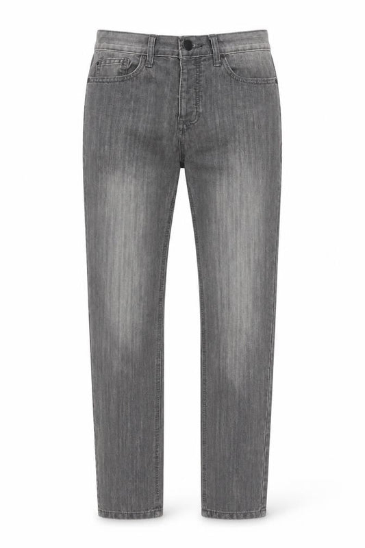 Denim Co. Men’s Grey Slim Fit Jeans W28 L30 Denim Stretch