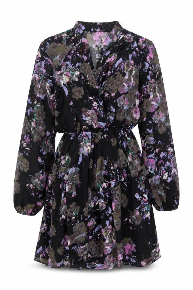 Vero Moda Women’s Multicoloured Floral Wrap Dress Size S