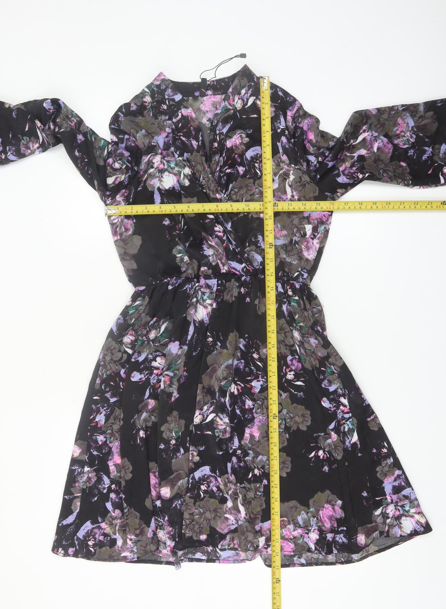 Vero Moda Women’s Multicoloured Floral Wrap Dress Size S