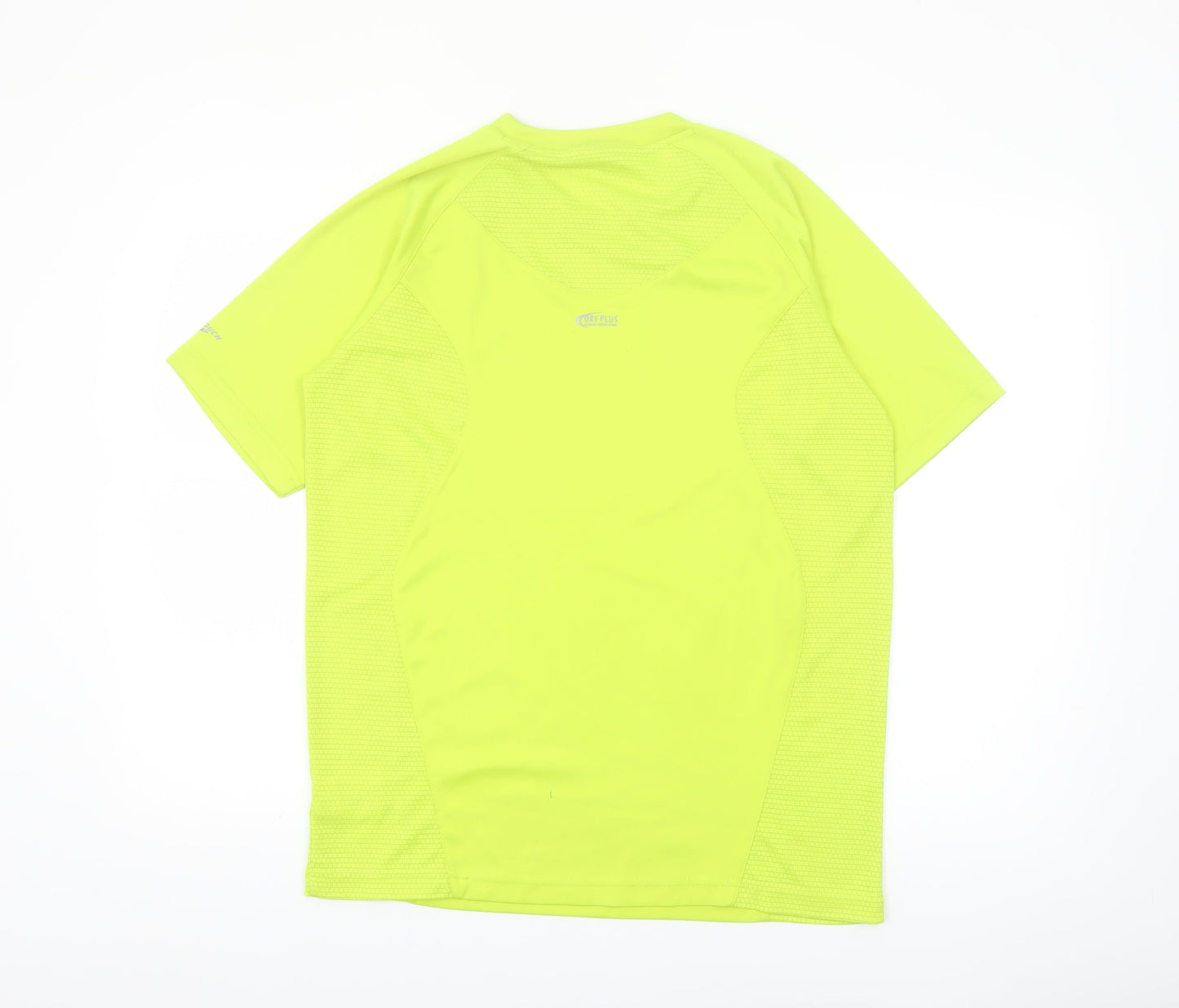 Pro Touch Men's Yellow Running T-Shirt L Moisture Wicking