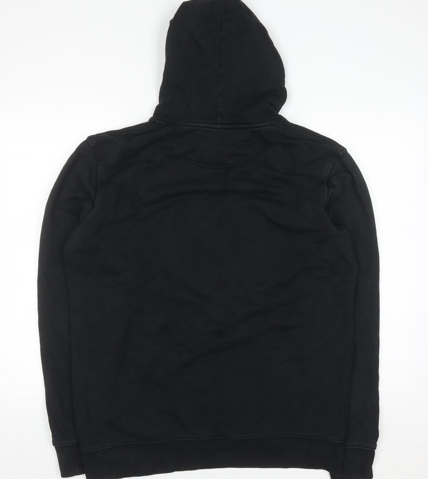 Fourth Element Women's Black Pullover Hoodie UK 16 Organic Cotton Blend