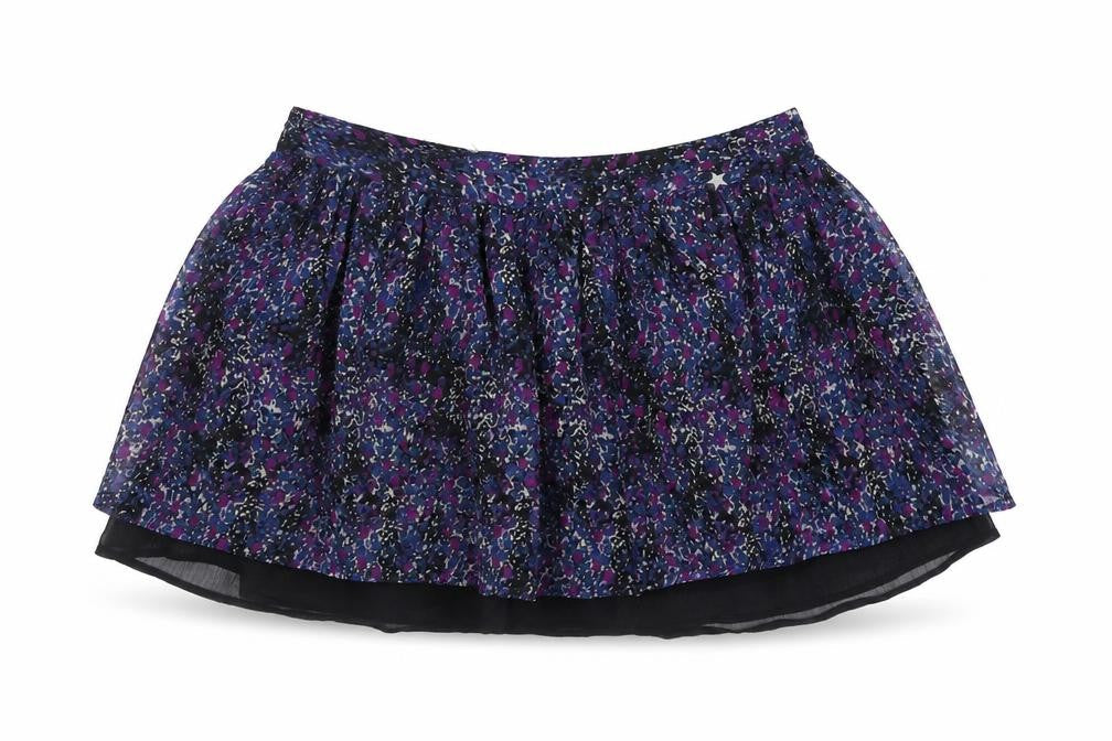 Miss Real Womens Multicoloured Floral Skater Skirt Size 12