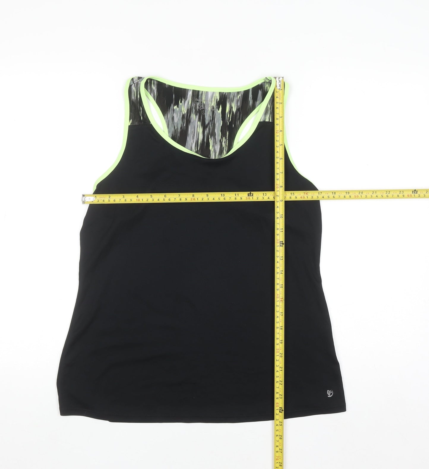 St. Bernard for Dunnes Women’s Black Racerback Tank Top Size L