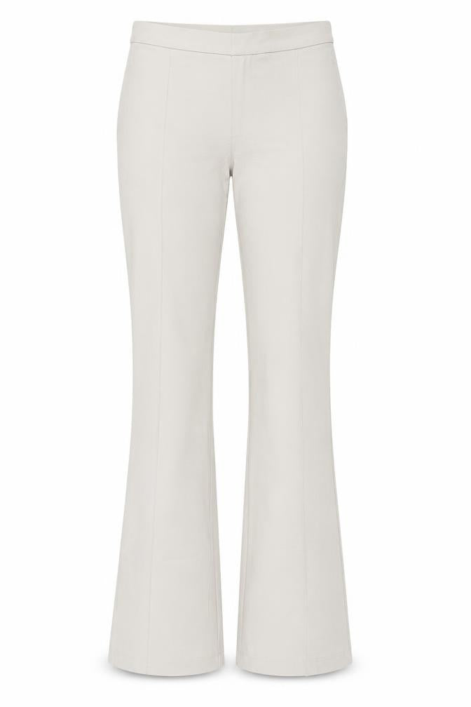 H&M Divided Women's Beige Flared Stretch Trousers Size 10