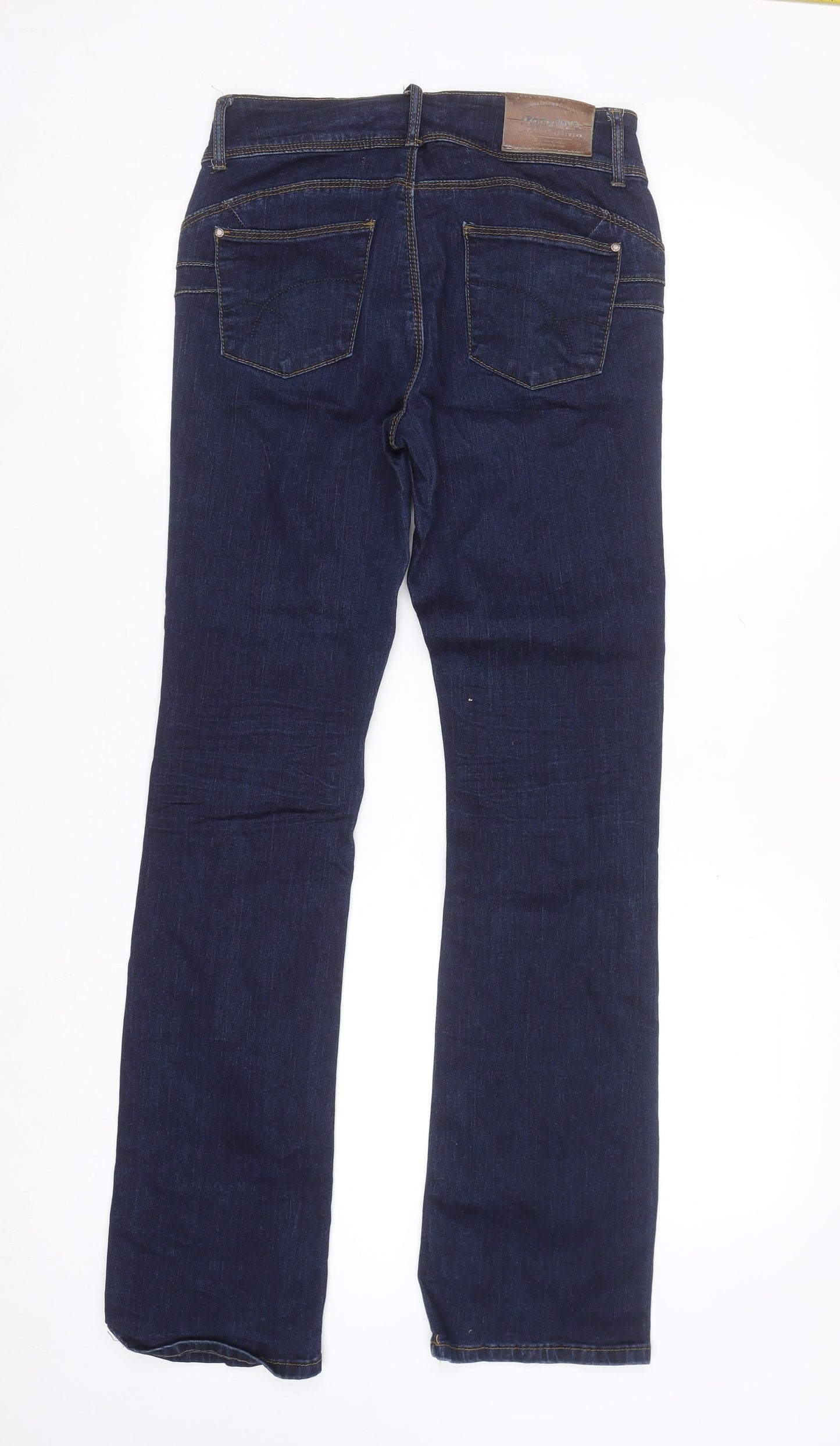Rant & Rave Women's Blue High Rise Straight Jeans Size 10