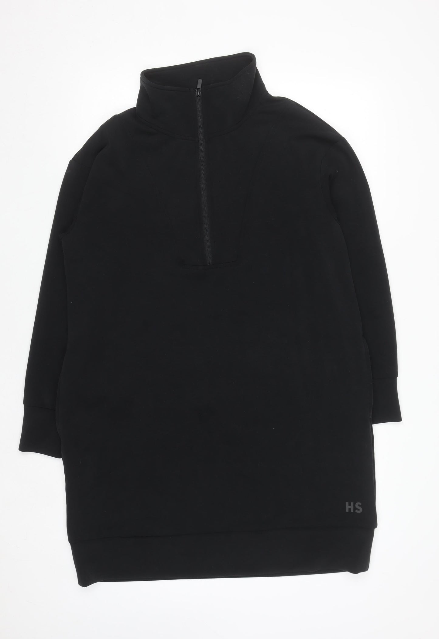 Helen Steele x Dunnes Stores Women's Black 1/2 Zip Pullover Sweatshirt Size M