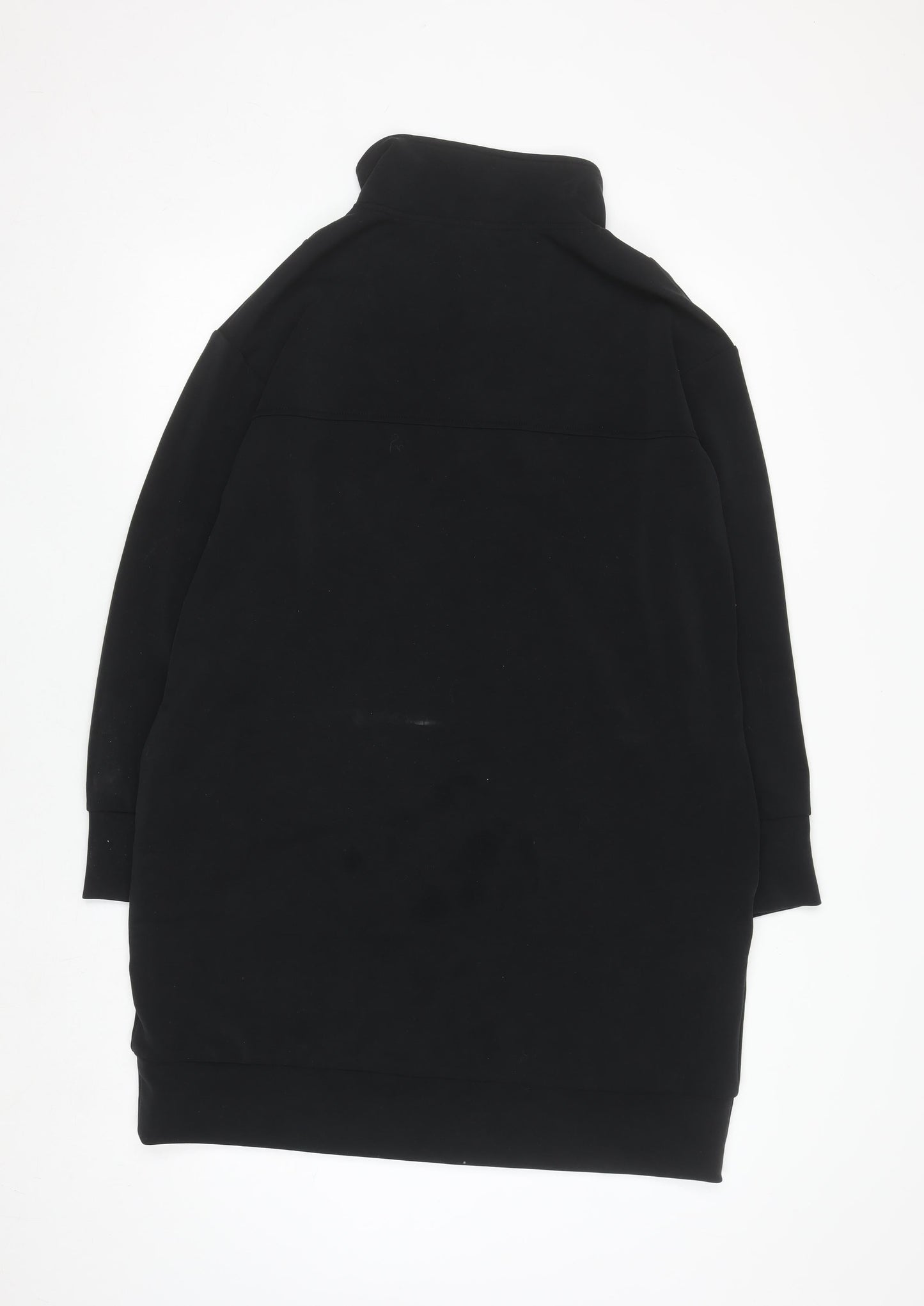 Helen Steele x Dunnes Stores Women's Black 1/2 Zip Pullover Sweatshirt Size M