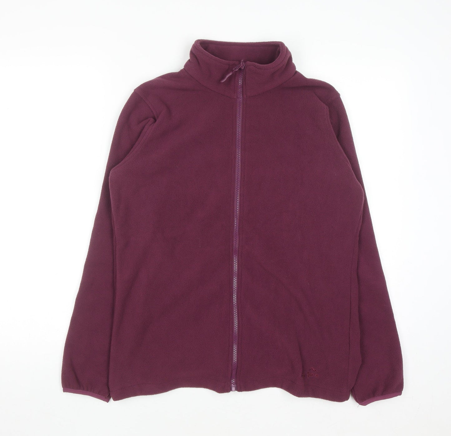 Peter Storm Womens Purple Full Zip Fleece Jacket Size 12