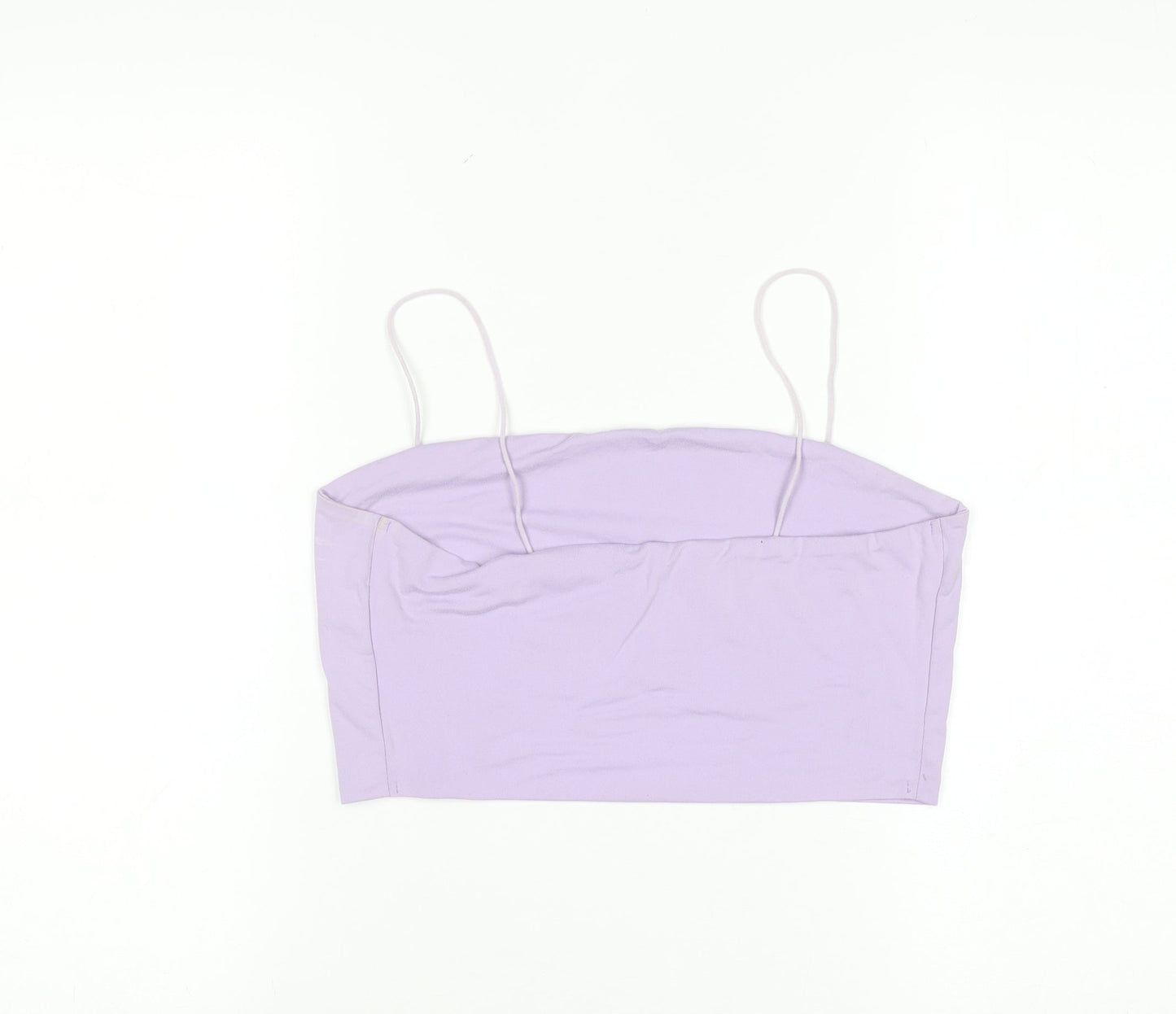 SHEIN Women Purple Camisole Tank Top L Slim Fit Spaghetti Strap