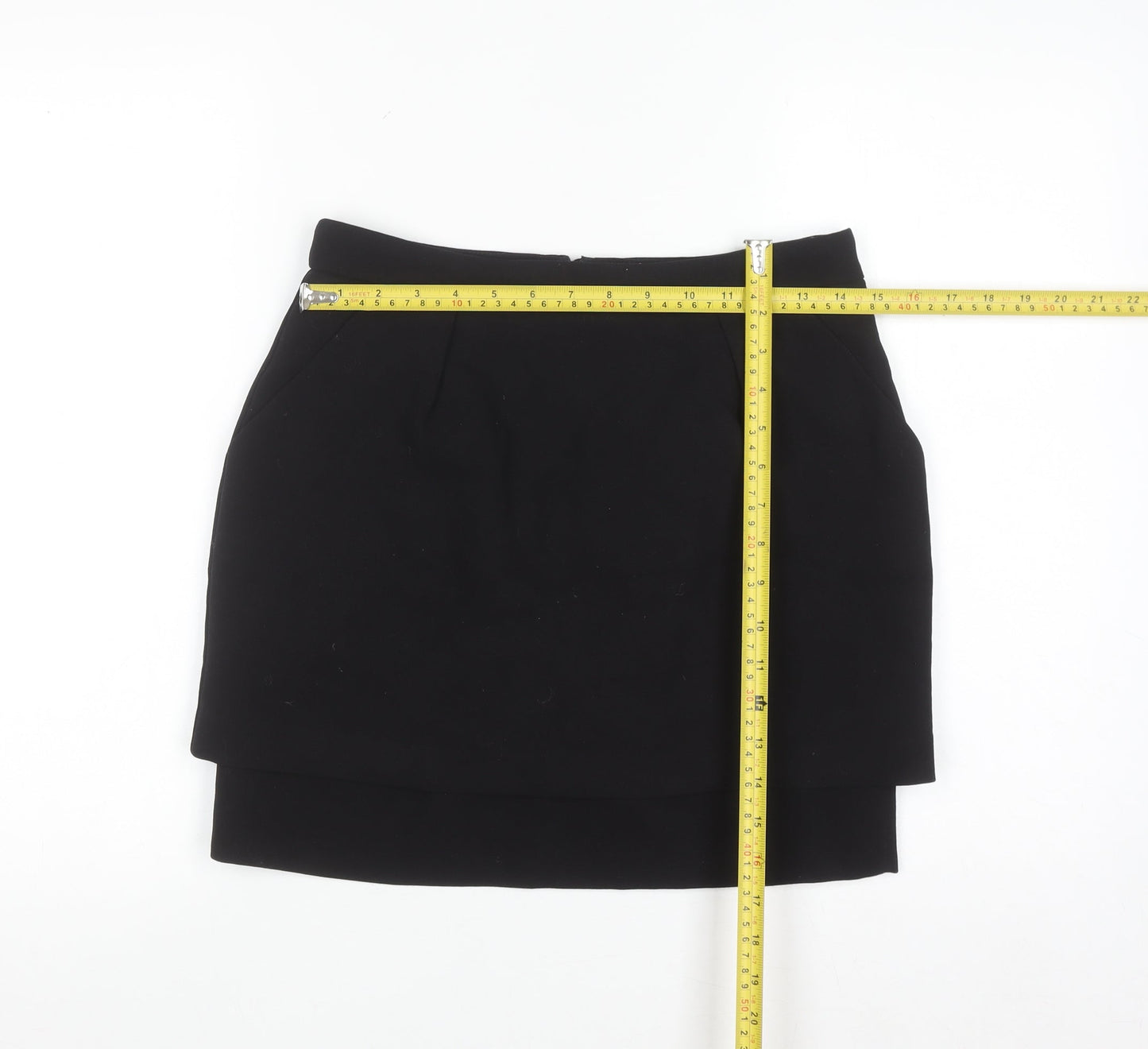 Atmosphere Womens Black Size 12 Pencil Skirt Workwear Stretch