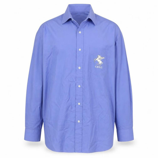 Primark Men’s Blue Long Sleeve Button-Up Shirt Size 16.5 Regular Fit