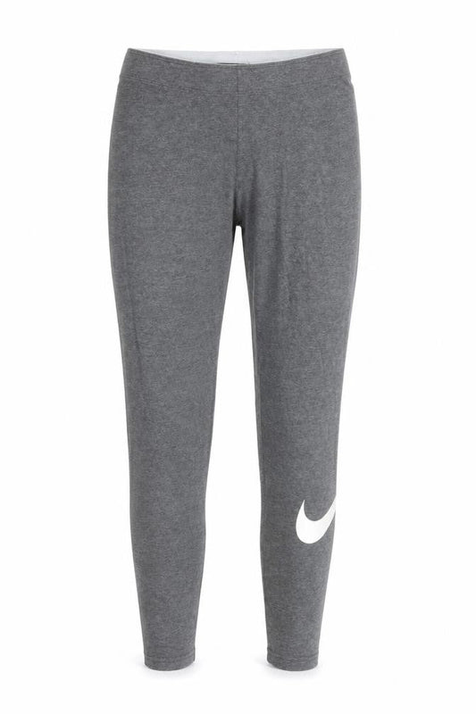 Nike Womens Grey Leggings S Ankle Length Cotton Blend Activewear