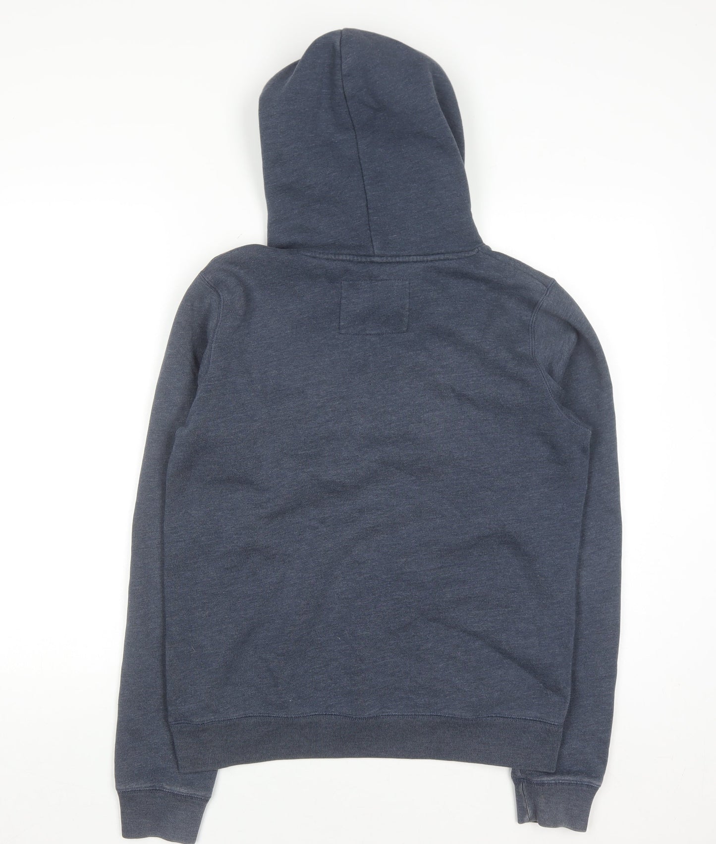 Jack Wills Women Navy Blue Pullover Hoodie Size 14 Cotton Blend