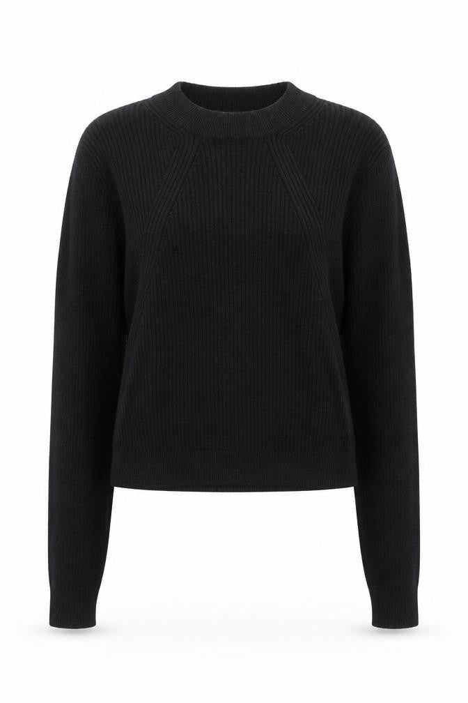 Jack Wills Womens Black 2XS Crew Neck Knit Pullover Jumper