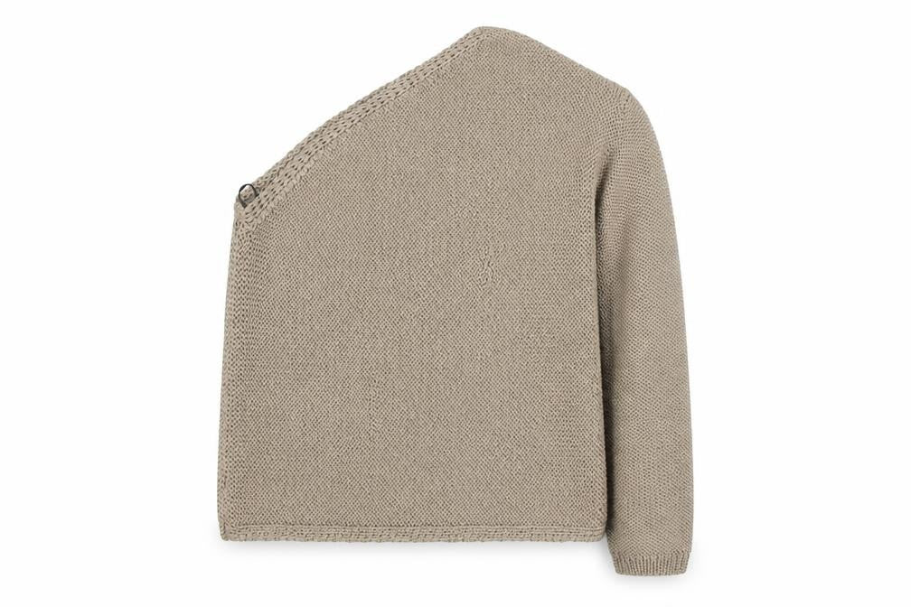 Marks & Spencer Women Beige Chunky Knit Cardigan Size S