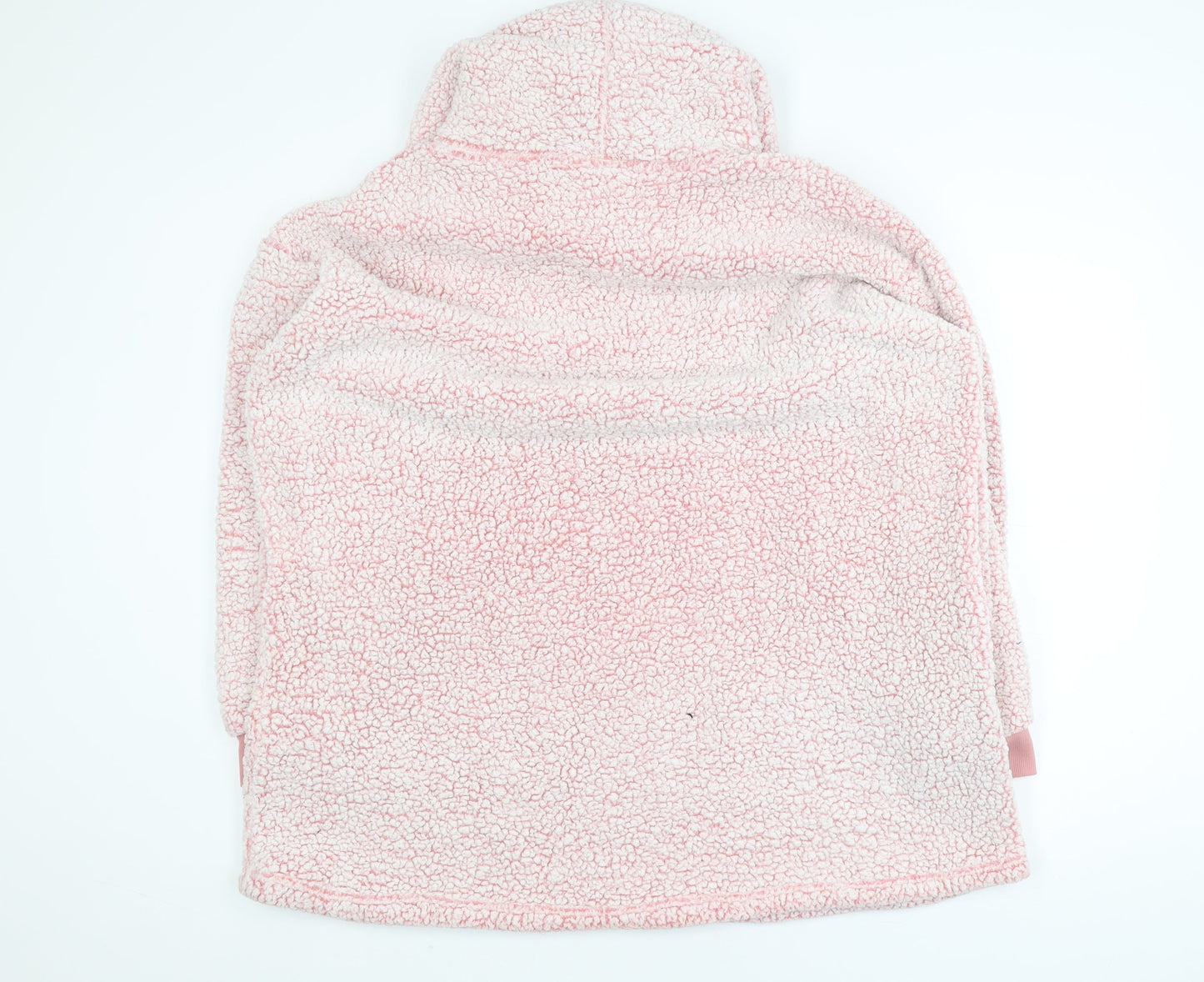 Primark Womens Pink Fleece Hooded Nightshirt XS Winter Warm