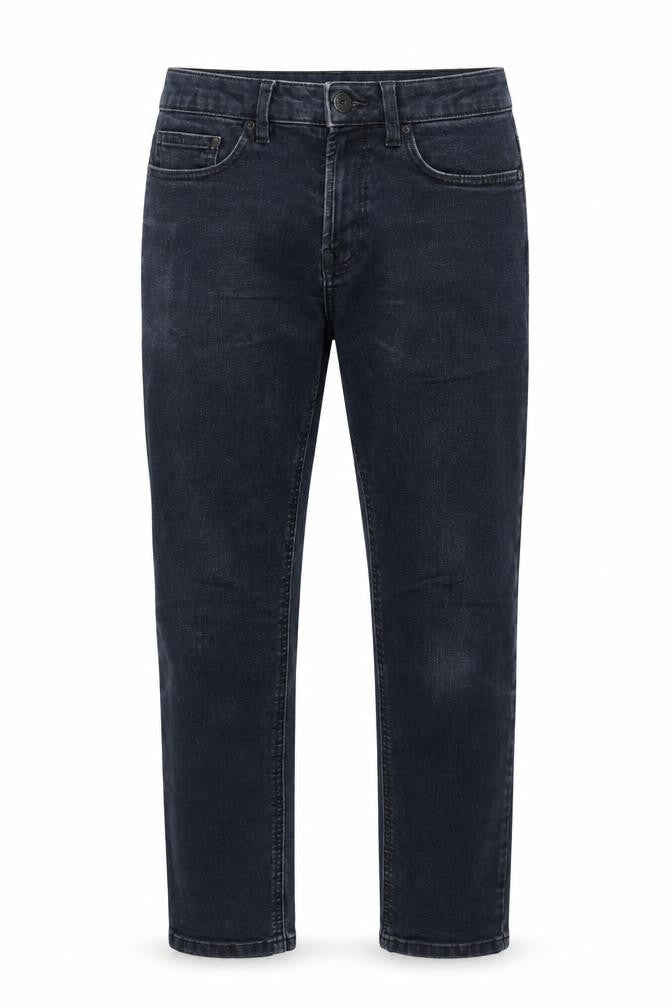 Next Mens Blue Motion Flex Slim Fit Trousers 28S Denim