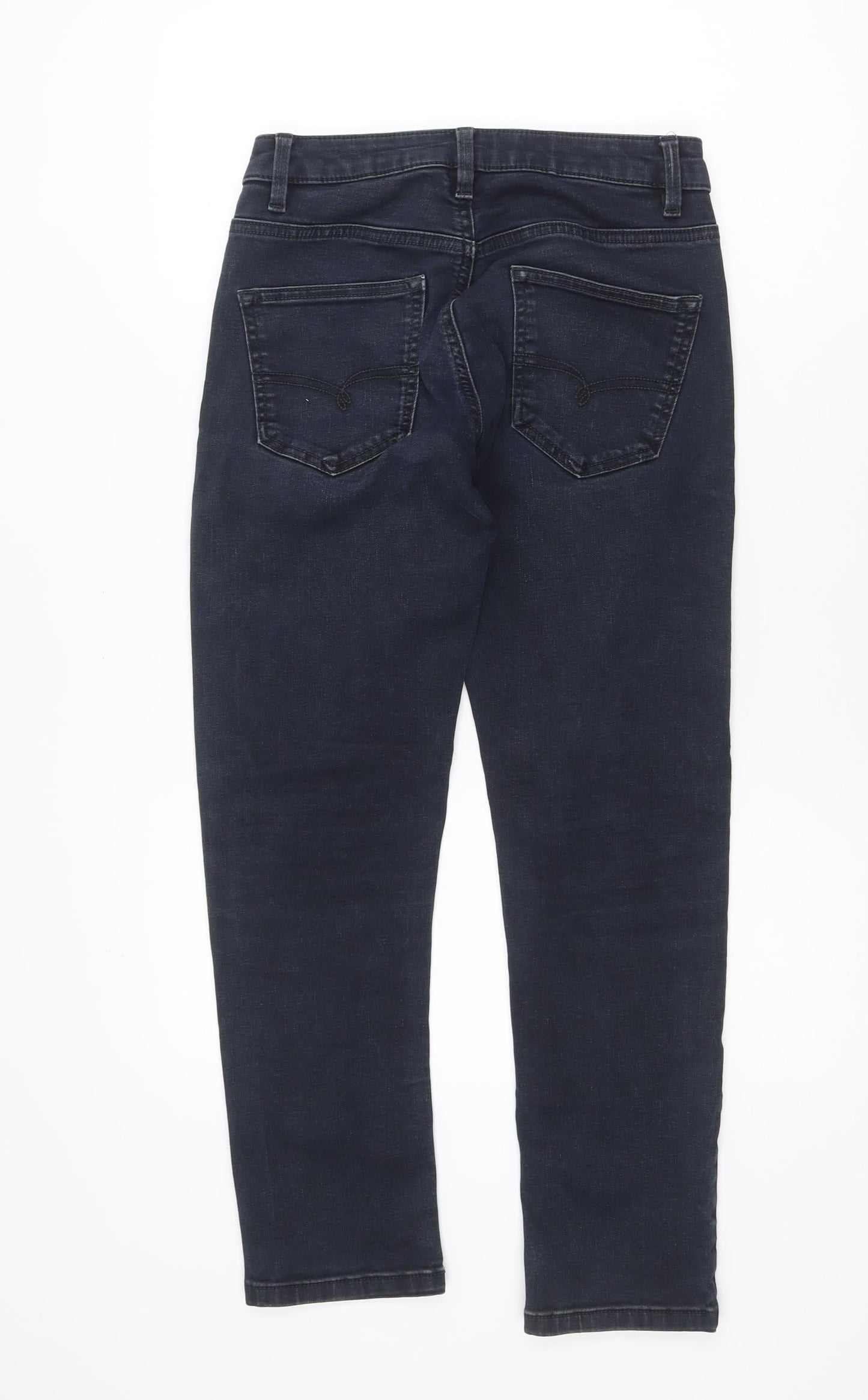 Next Mens Blue Motion Flex Slim Fit Trousers 28S Denim