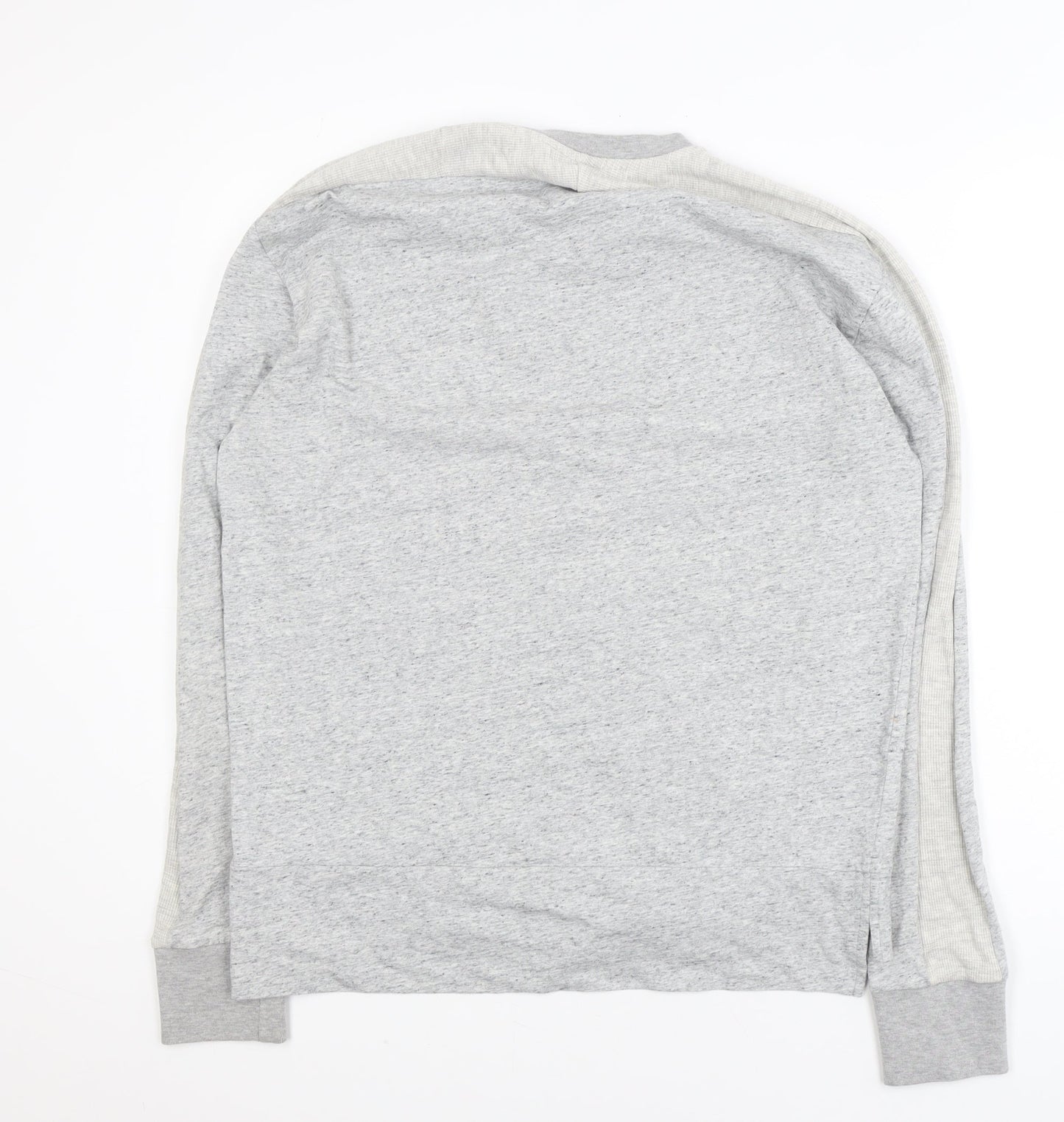 Bee Inspired Men's Grey Crew Neck Pullover Sweatshirt M