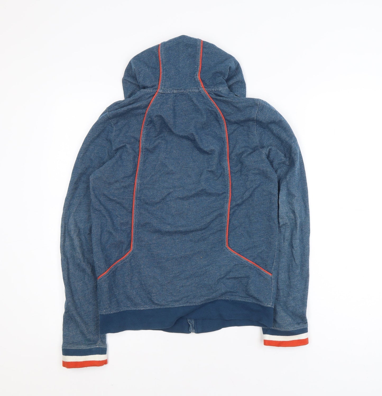 Hugo Boss Men’s Blue Full Zip Hoodie XS Lightweight Cotton