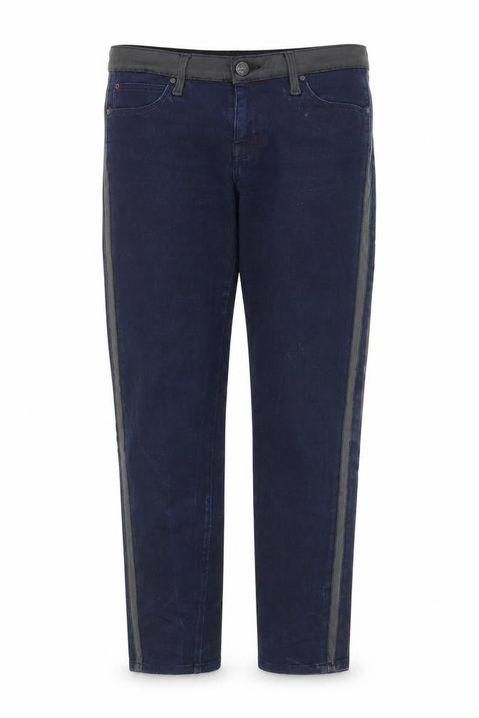Lee Men's Blue Slim Fit Straight Jeans Size 32 Dark Denim