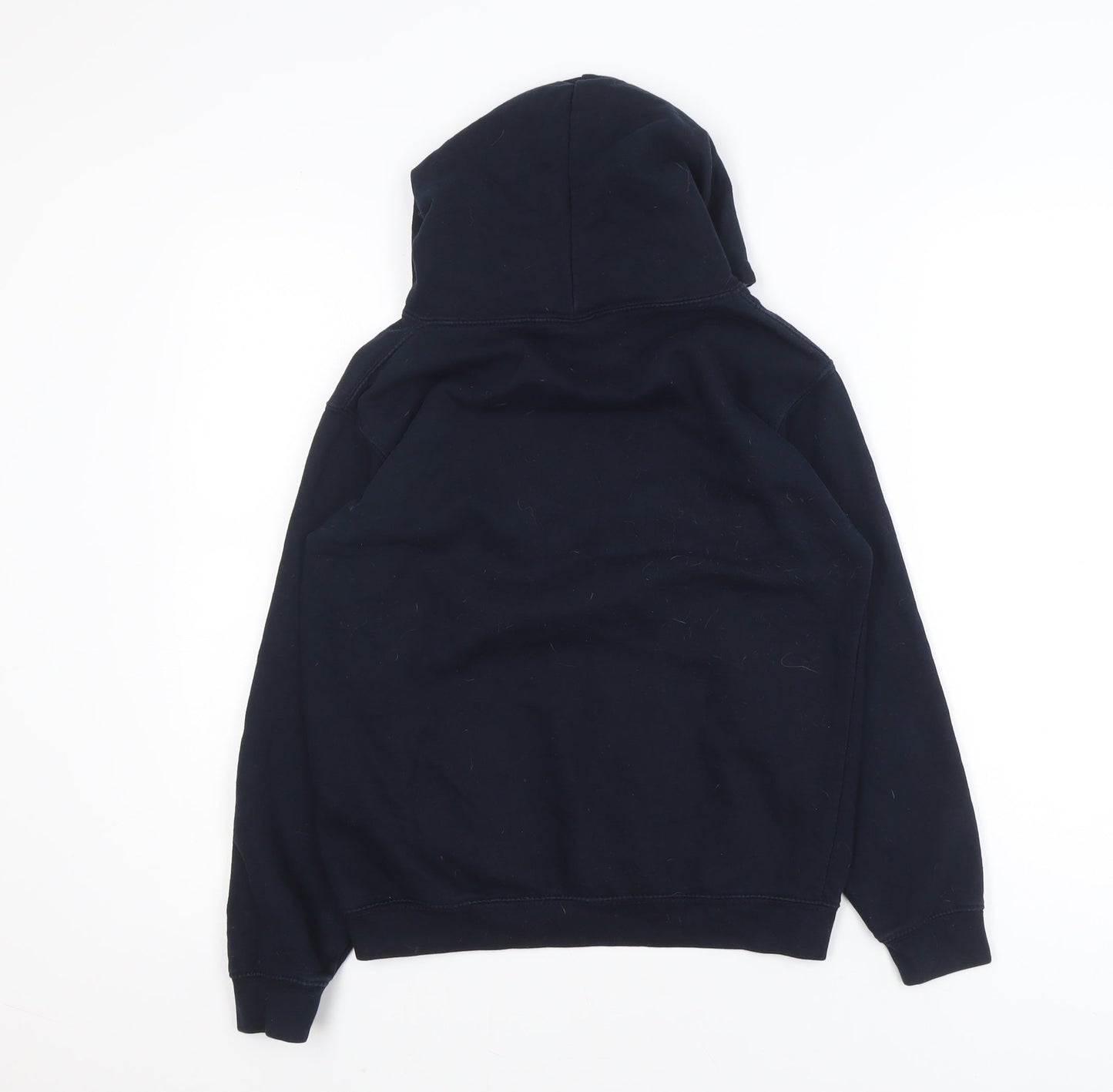 Just Hoods Teens Blue XL Pullover Hoodie Eat Sleep Ride Graphic Hooded Sweatshirt