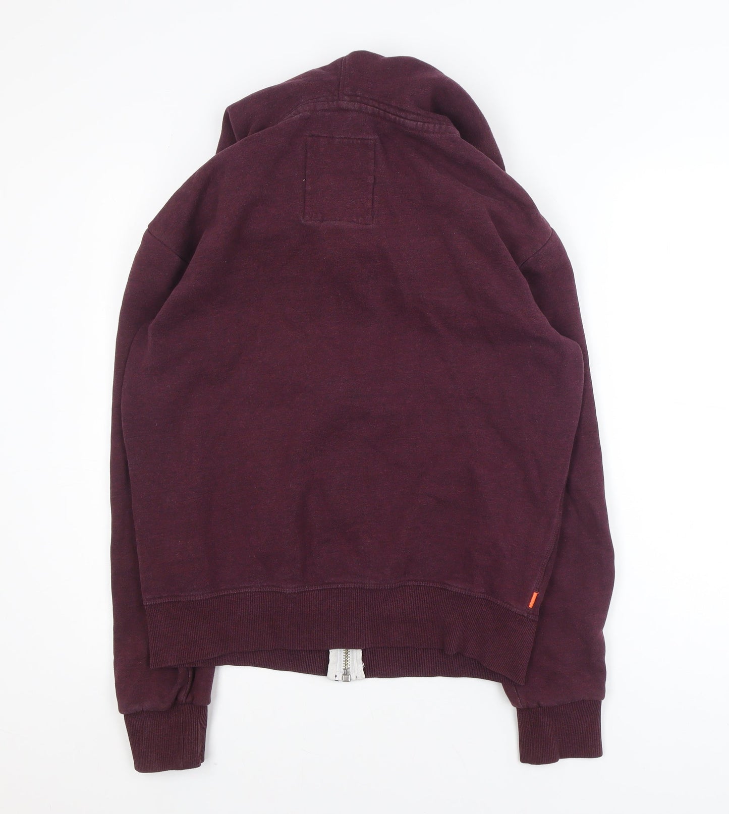 Superdry Men's Brown Medium Full Zip Hooded Basic Jacket