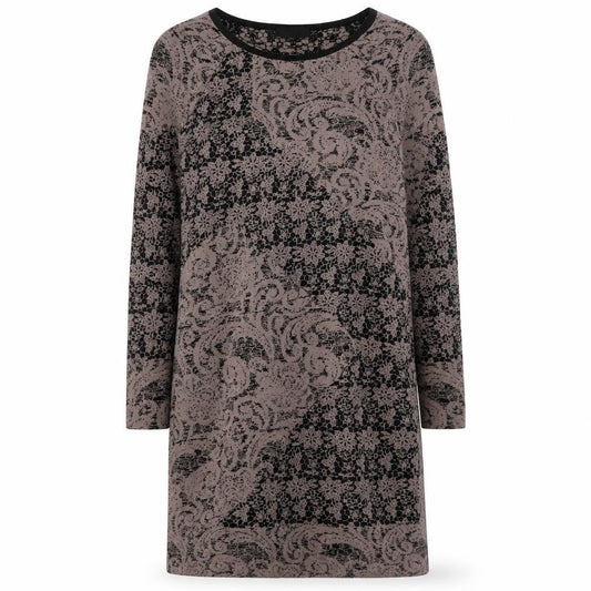 Marks & Spencer Per Una Women Brown Knit Shift Dress Size 16