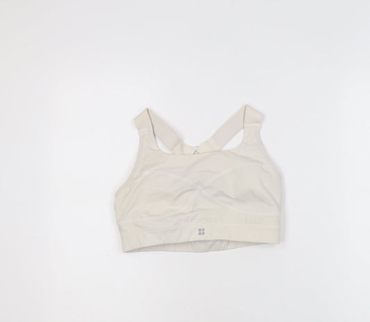 Sweaty Betty Women Beige S Camisole Racerback Sports Bra